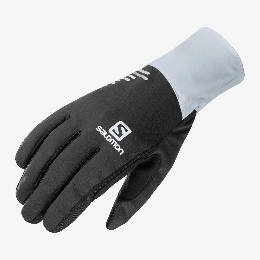 Gants Salomon Homme Noir - Salomon EQUIPE U - France (3860-LSJCO)